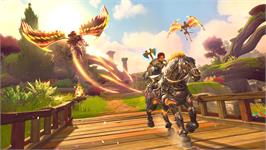In game image of Immortals - Fenyx Rising on the Microsoft Windows.