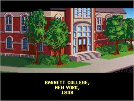 In game image of Indiana Jones and the Last Crusade - The Graphic Adventure on the Microsoft Windows.