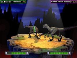 In game image of Jurassic Park 3 - Danger Zone! on the Microsoft Windows.