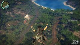 In game image of Just Cause 2 on the Microsoft Windows.