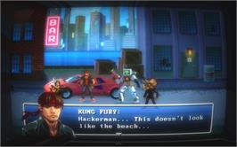 In game image of Kung Fury - Street Rage on the Microsoft Windows.