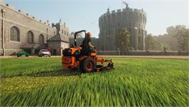 In game image of Lawn Mowing Simulator on the Microsoft Windows.