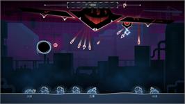 In game image of Missile Command - Recharged on the Microsoft Windows.