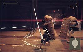 In game image of NieR - Automata on the Microsoft Windows.