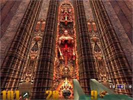 In game image of Quake 3 - Arena on the Microsoft Windows.