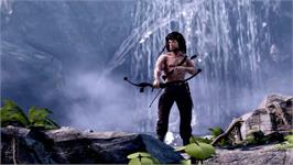 In game image of Rambo - The Video Game on the Microsoft Windows.