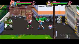 In game image of River City Girls on the Microsoft Windows.
