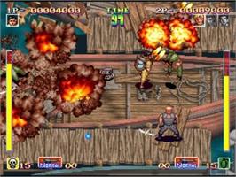 In game image of Shock Troopers on the Microsoft Windows.