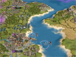 In game image of Sid Meier's Civilization IV on the Microsoft Windows.