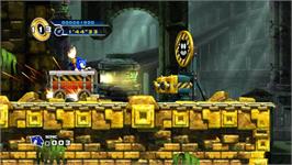 In game image of Sonic the Hedgehog 4 - Episode I on the Microsoft Windows.