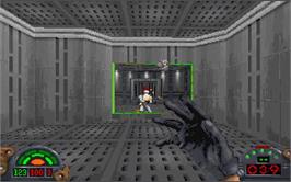 In game image of Star Wars - Dark Forces on the Microsoft Windows.
