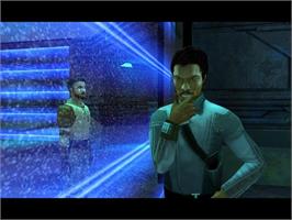 In game image of Star Wars - Jedi Knight 2 - Jedi Outcast on the Microsoft Windows.