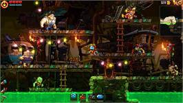 In game image of SteamWorld Dig 2 on the Microsoft Windows.
