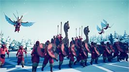 In game image of Totally Accurate Battle Simulator on the Microsoft Windows.