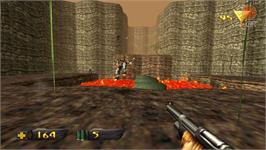 In game image of Turok - Dinosaur Hunter on the Microsoft Windows.