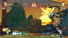 In game image of Ultra Street Fighter 4 on the Microsoft Windows.
