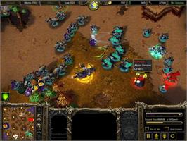 In game image of WarCraft 3 - Reign of Chaos on the Microsoft Windows.