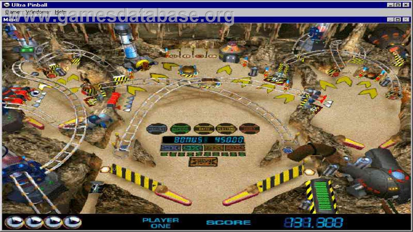 3-D Ultra Pinball (Collector's Edition) - Microsoft Windows - Artwork - In Game