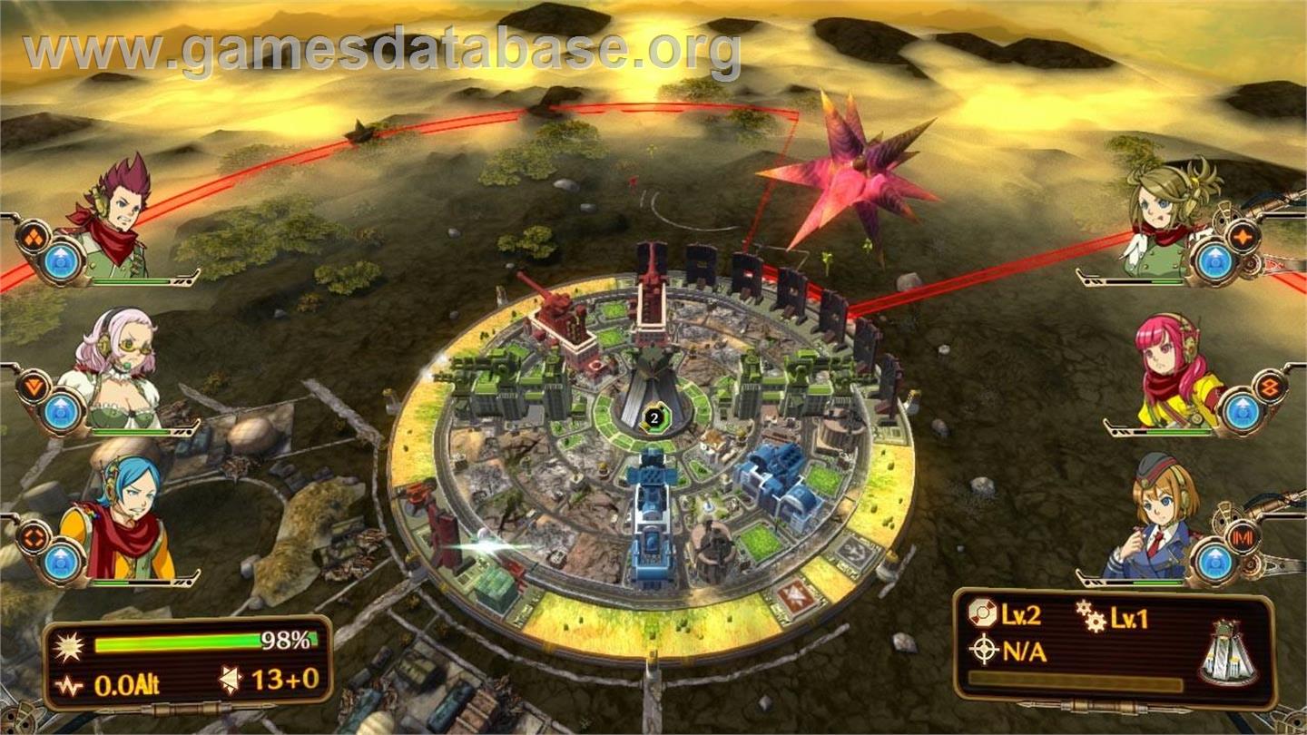 Aegis of Earth - Protonovus Assault - Microsoft Windows - Artwork - In Game