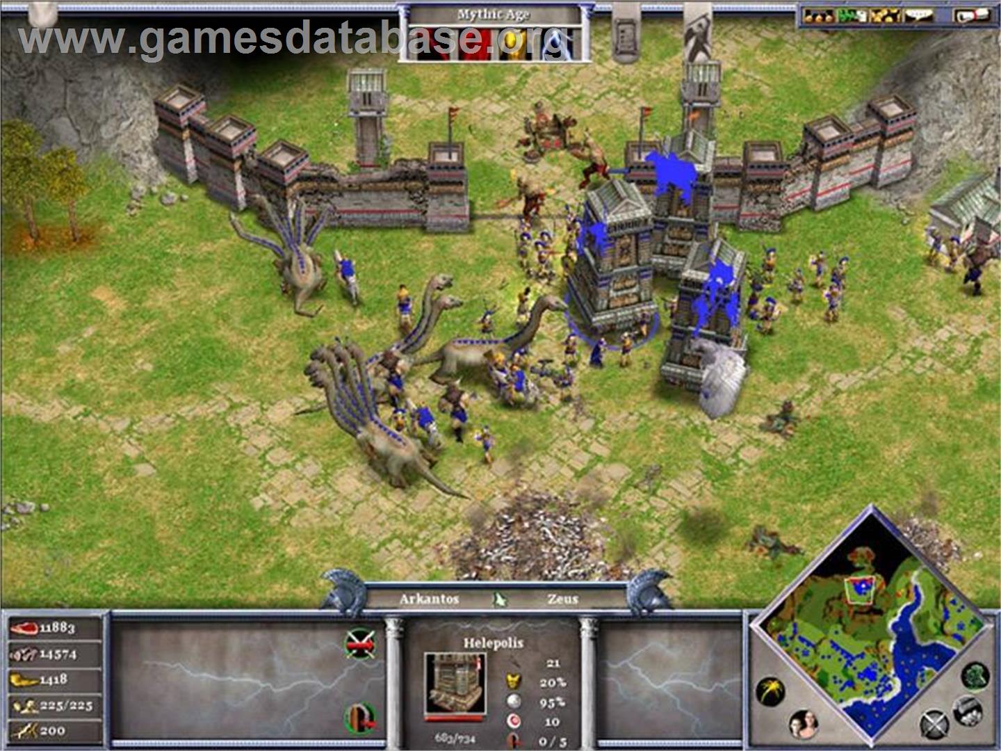 Age of Mythology - Microsoft Windows - Artwork - In Game