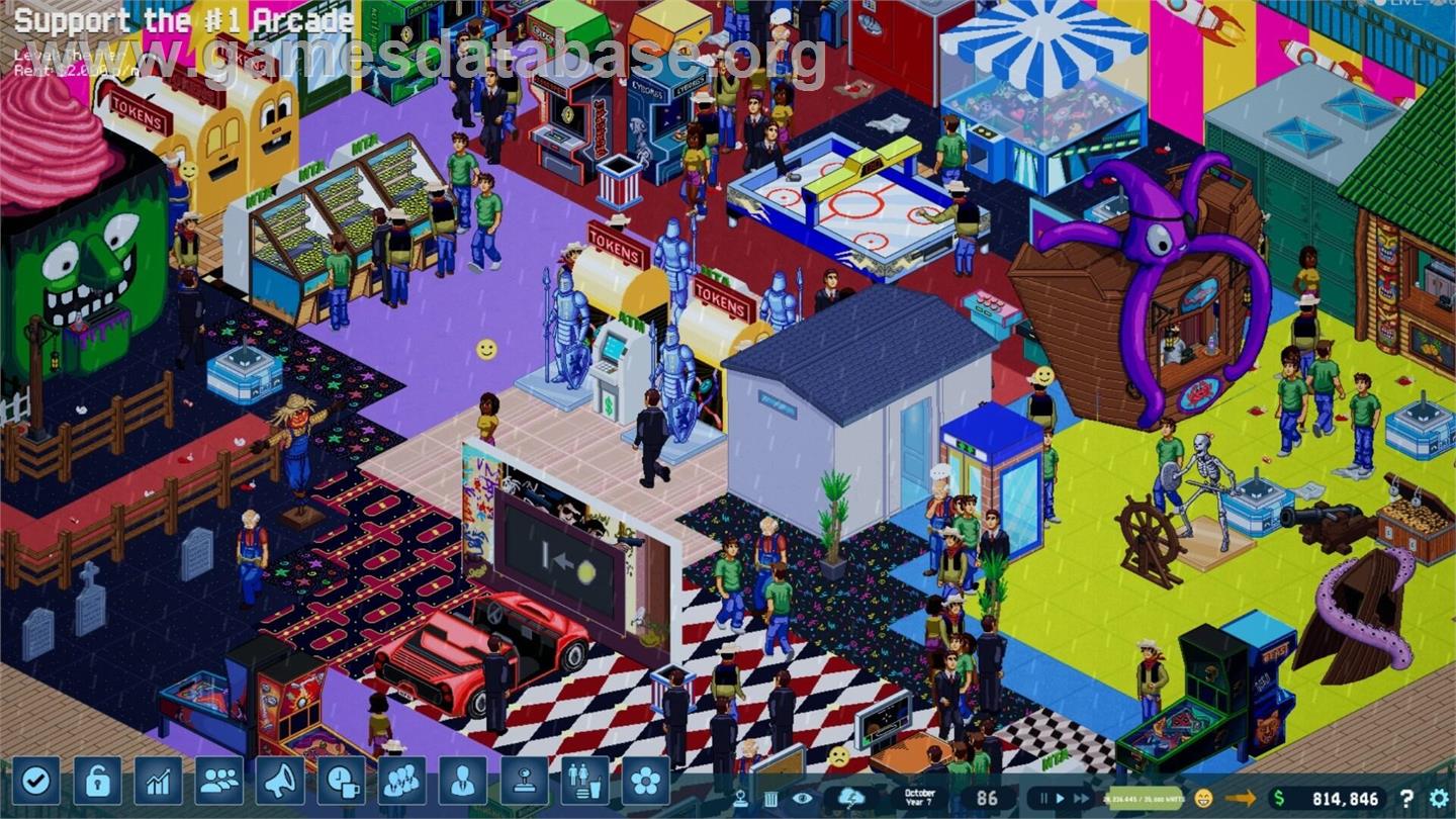 Arcade Tycoon - Microsoft Windows - Artwork - In Game