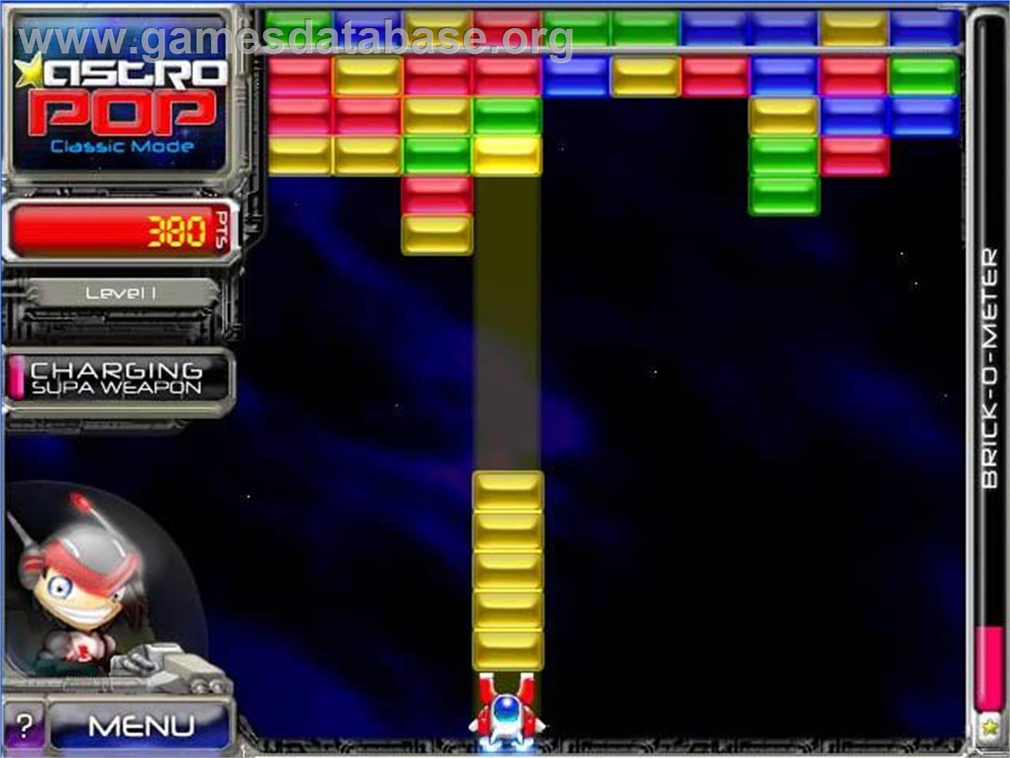 AstroPop Deluxe - Microsoft Windows - Artwork - In Game