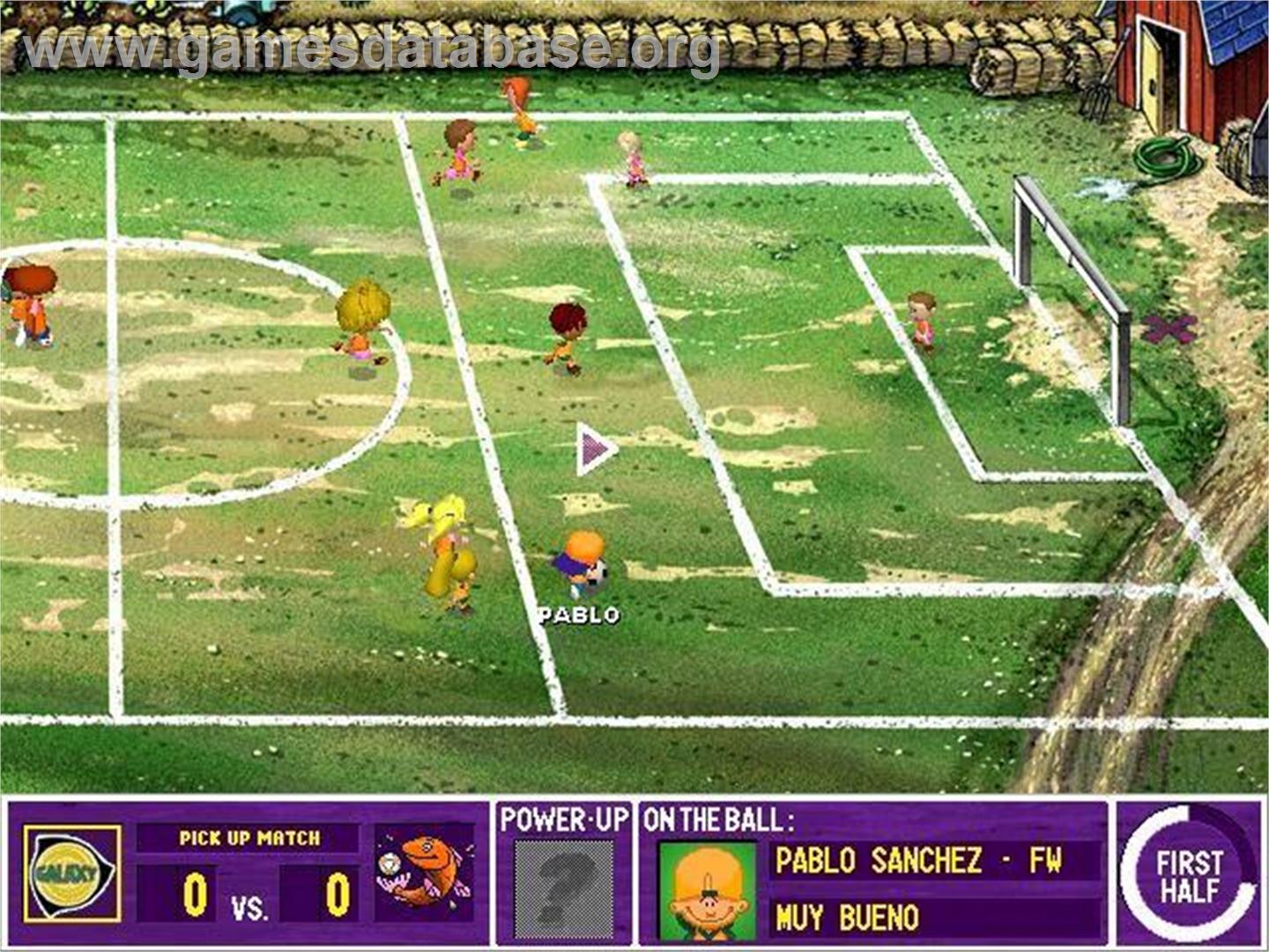Backyard Soccer 2004 - Microsoft Windows - Artwork - In Game