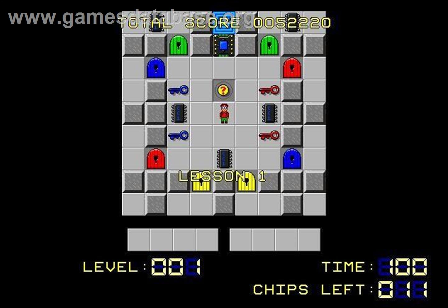 Chip's Challenge - Microsoft Windows - Artwork - In Game