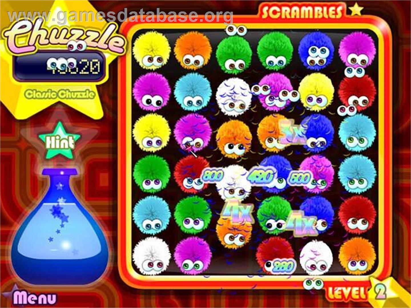 Chuzzle Deluxe - Microsoft Windows - Artwork - In Game