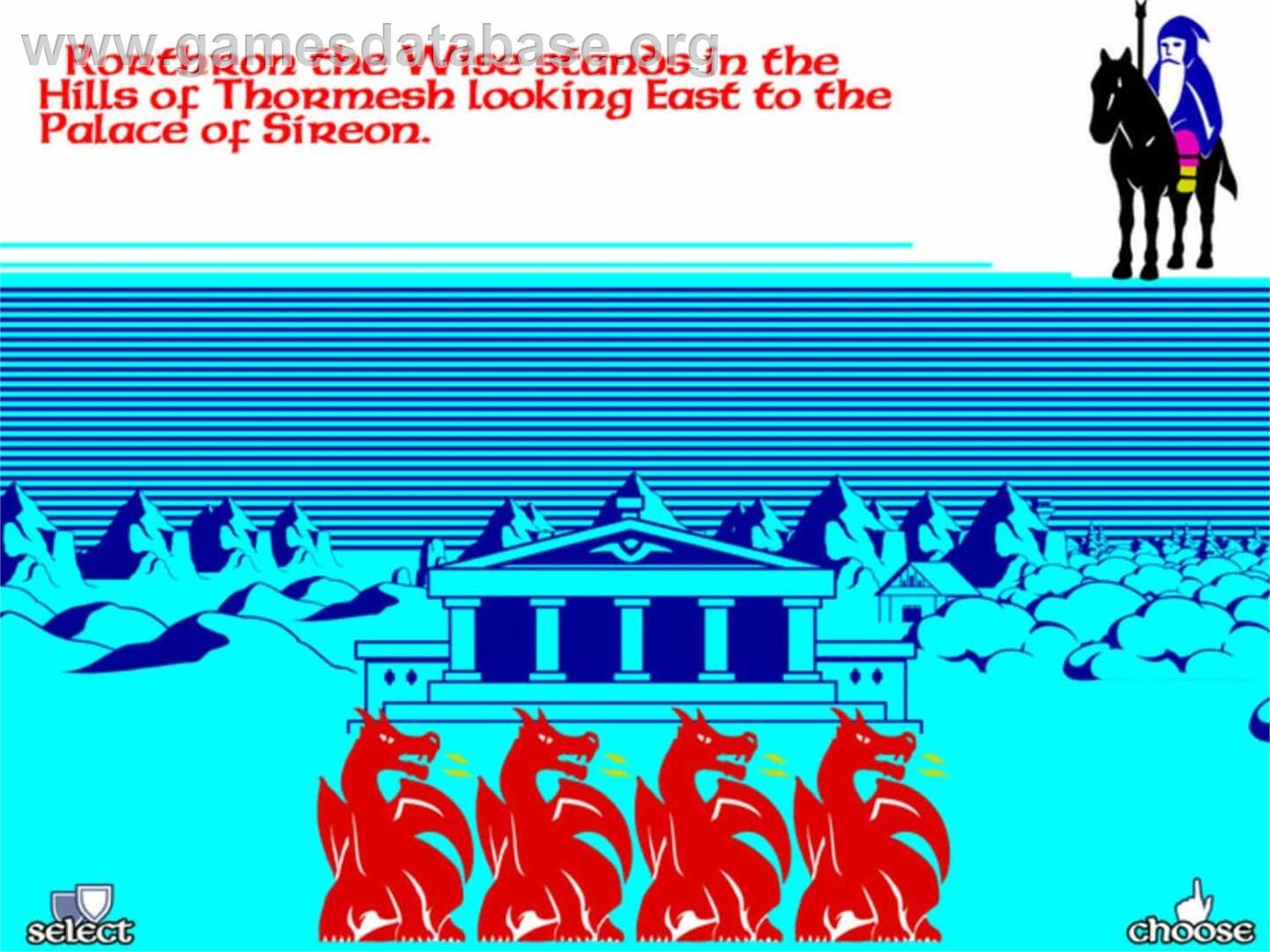 Doomdark's Revenge - Microsoft Windows - Artwork - In Game