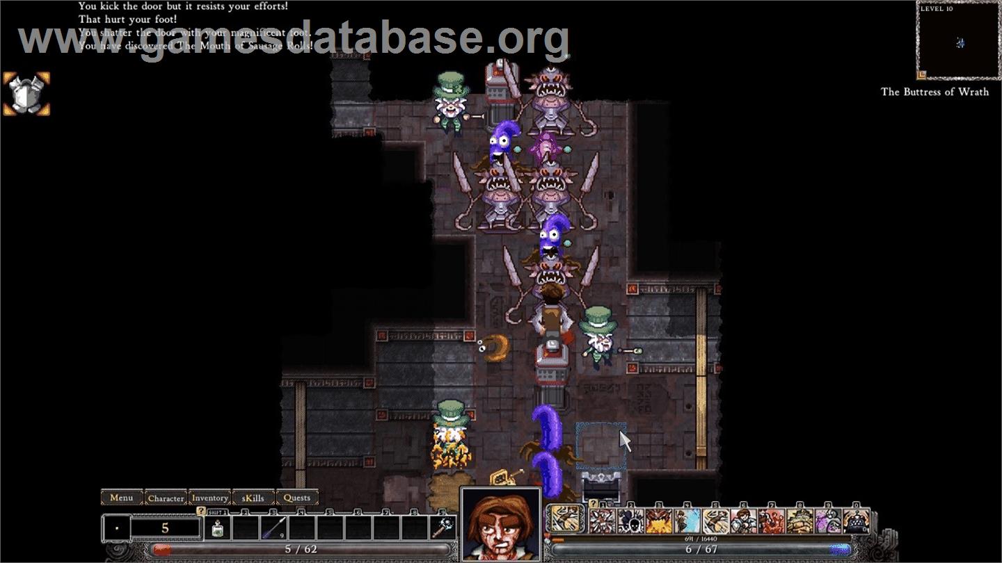 Dungeons of Dredmor - Microsoft Windows - Artwork - In Game
