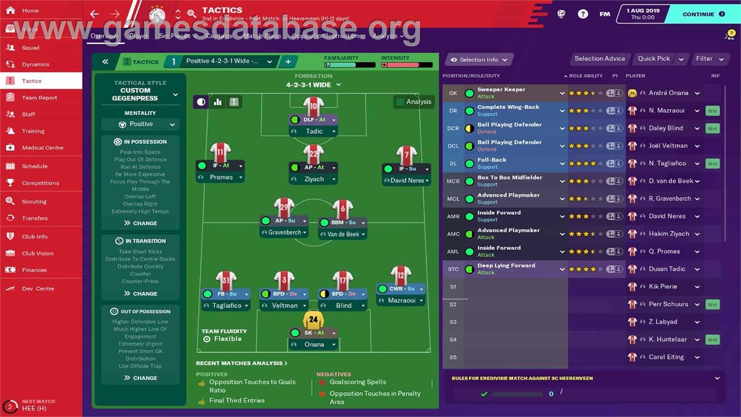 Football Manager 2021 (Limited Edition) - Microsoft Windows - Artwork - In Game