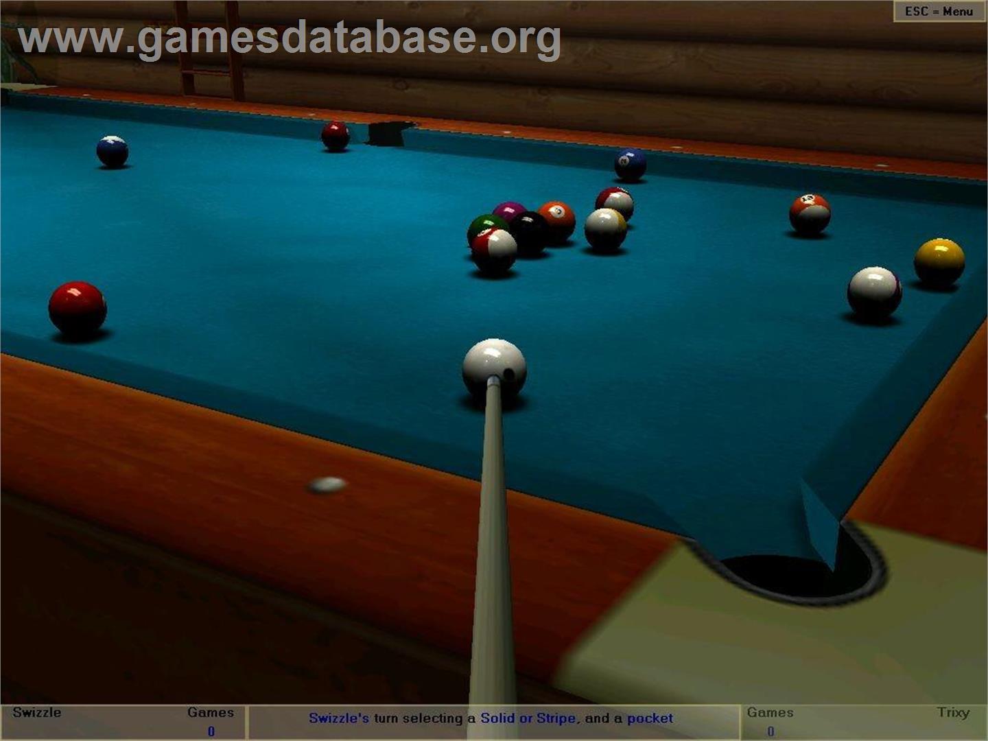 Friday Night 3D Pool - Microsoft Windows - Artwork - In Game