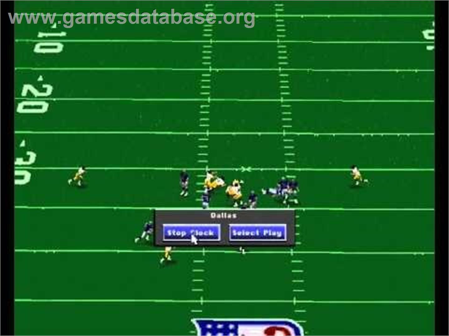Front Page Sports - Football Pro '97 - Microsoft Windows - Artwork - In Game