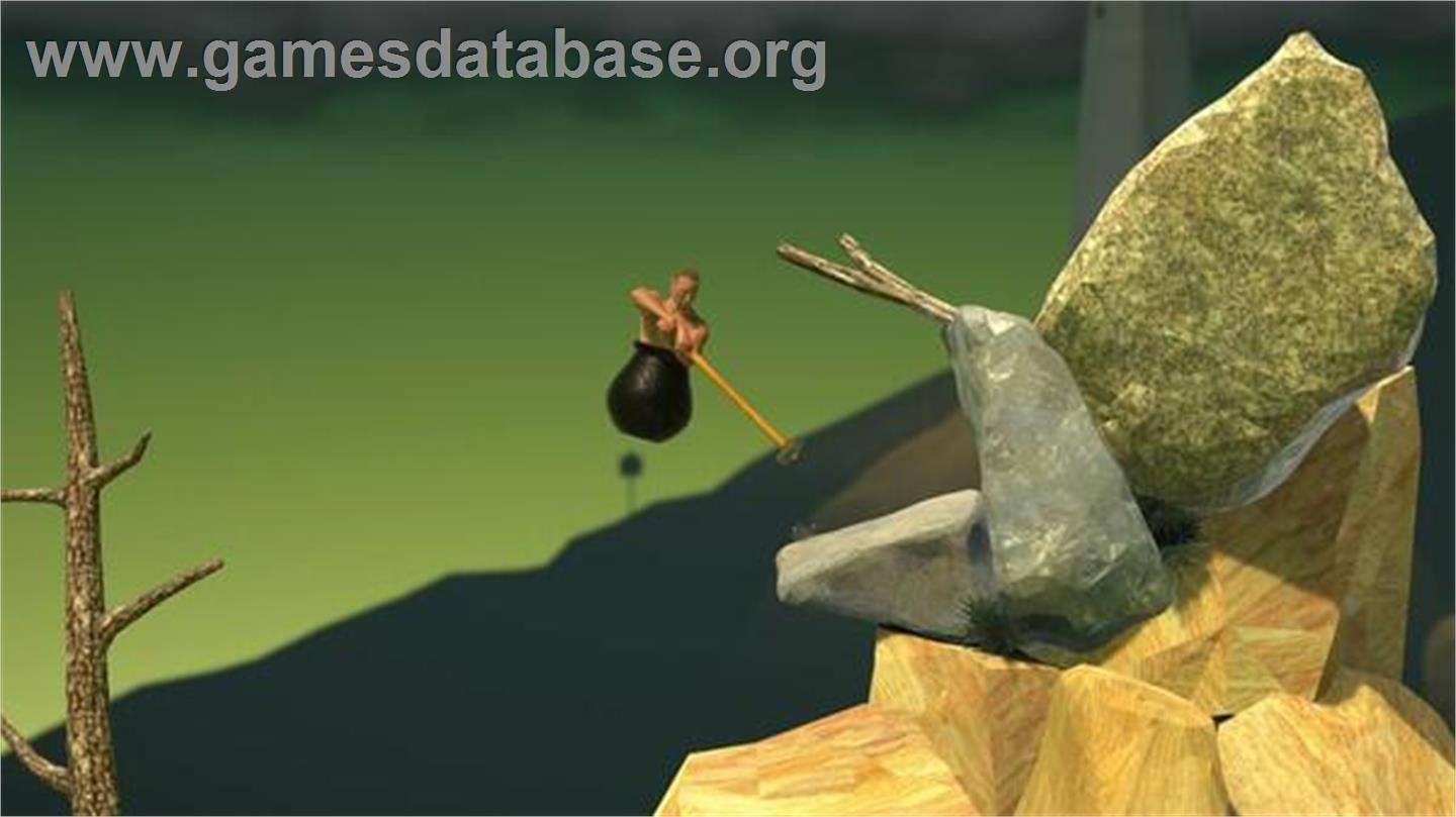 Getting Over It with Bennett Foddy - Microsoft Windows - Artwork - In Game