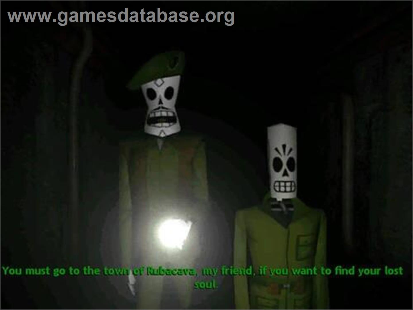 Grim Fandango - Microsoft Windows - Artwork - In Game