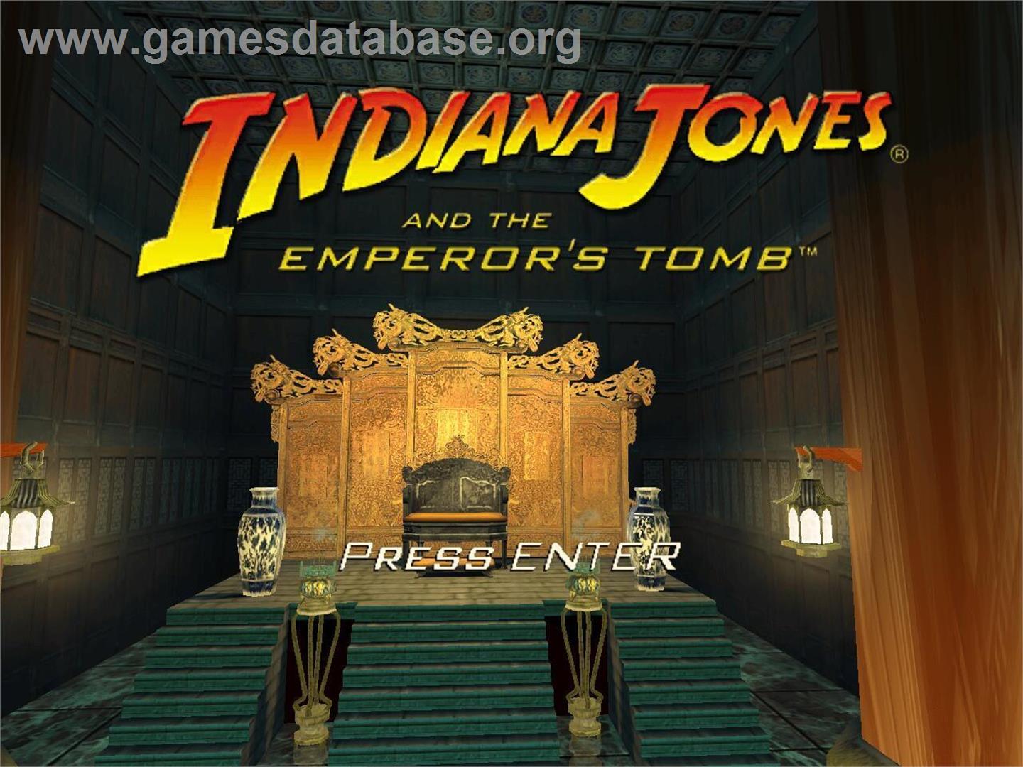 Indiana Jones and the Emperor's Tomb - Microsoft Windows - Artwork - In Game