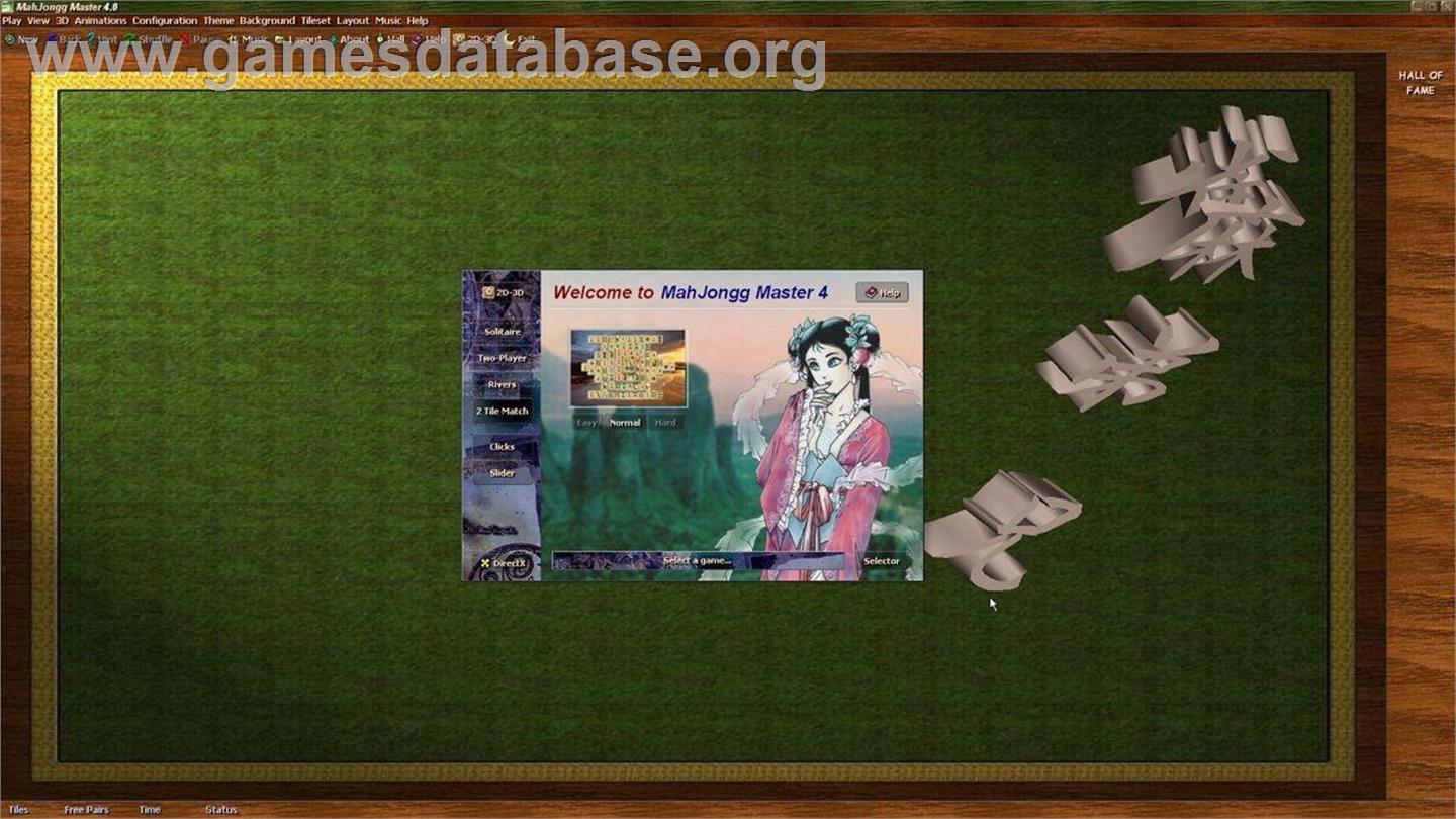 MahJongg Master 4 - Microsoft Windows - Artwork - In Game
