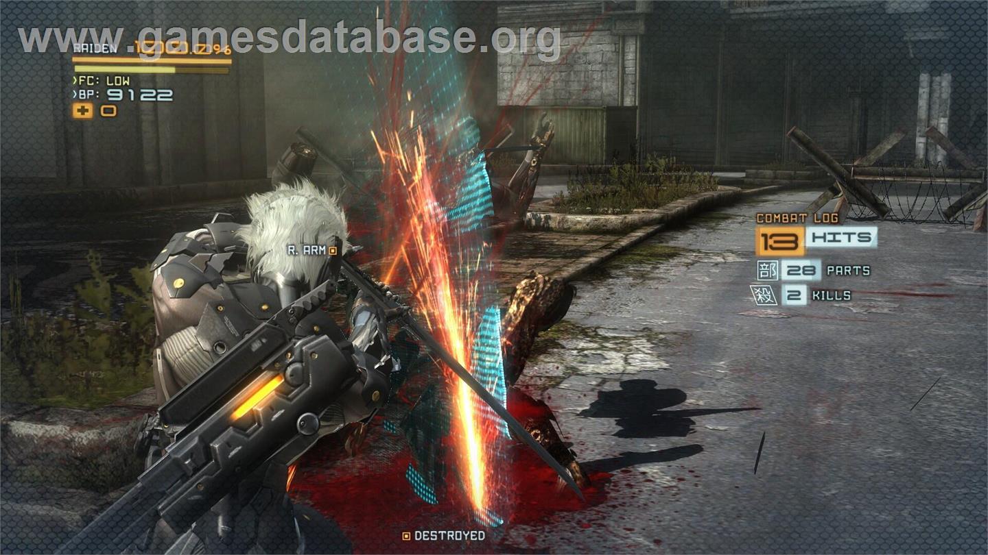 Metal Gear Rising - Revengeance - Microsoft Windows - Artwork - In Game