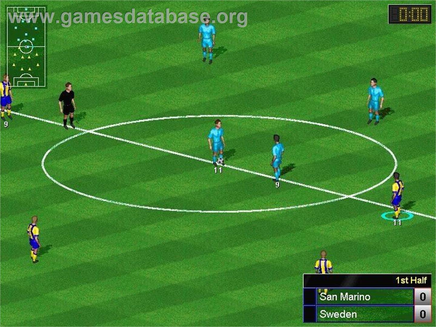 Microsoft Soccer - Microsoft Windows - Artwork - In Game
