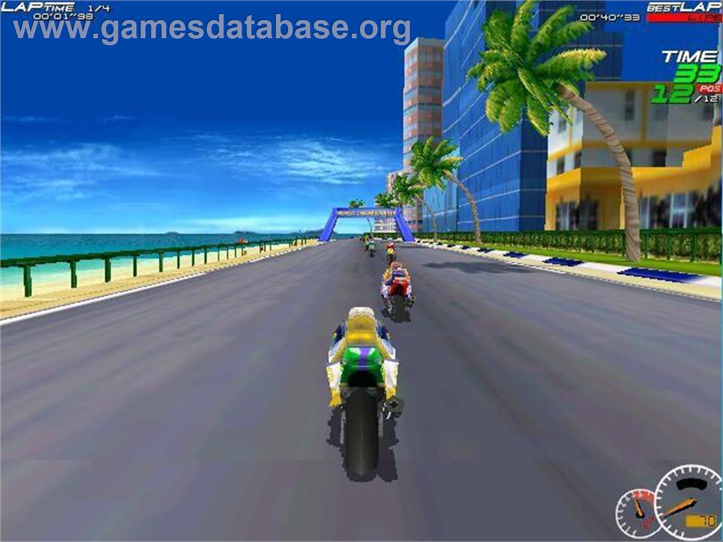 Moto Racer - Microsoft Windows - Artwork - In Game
