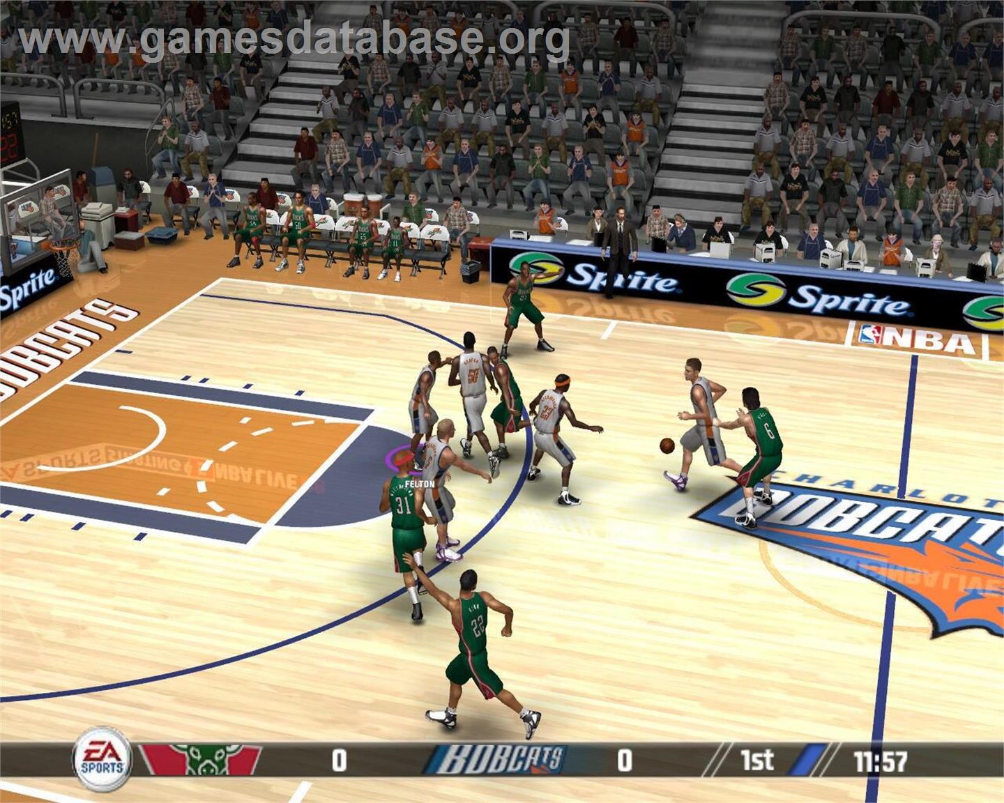 NBA Live 08 - Microsoft Windows - Artwork - In Game
