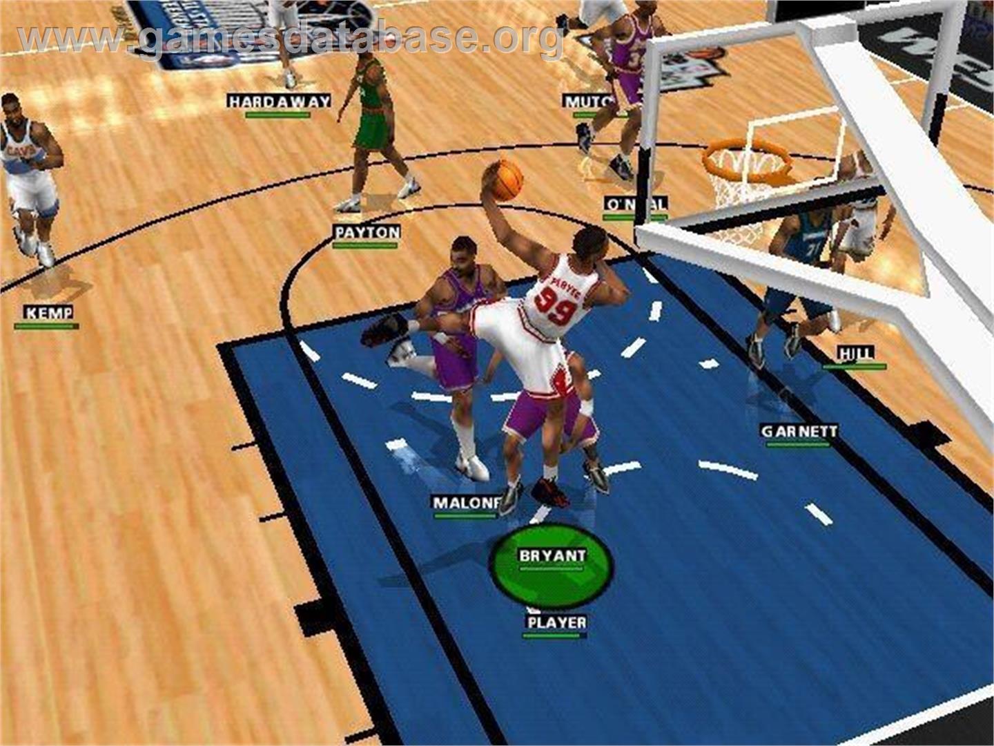 NBA Live 99 - Microsoft Windows - Artwork - In Game