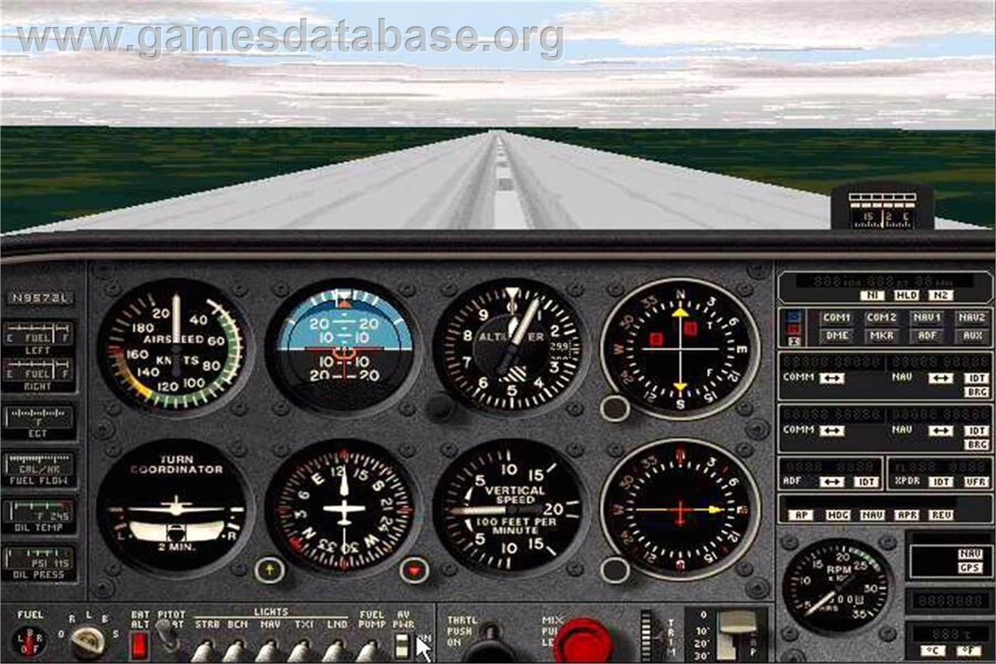 Sierra Pro Pilot 98 - The Complete Flight Simulator - Microsoft Windows - Artwork - In Game