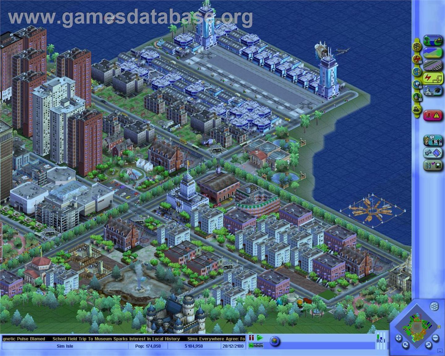 SimCity 3000 - Microsoft Windows - Artwork - In Game