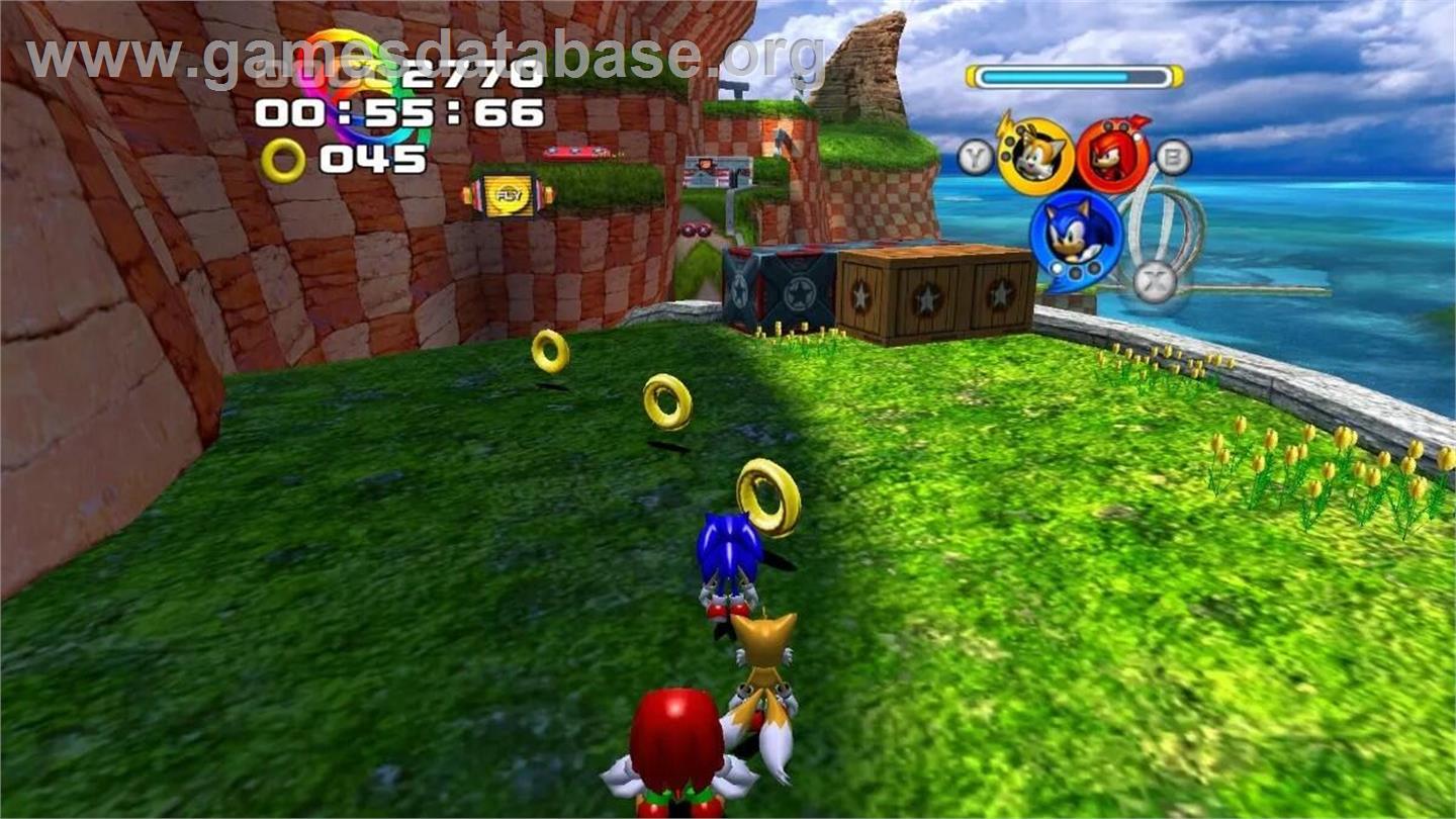 Sonic Heroes - Microsoft Windows - Artwork - In Game