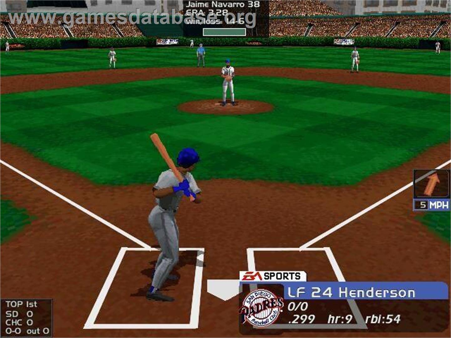 Triple Play 97 - Microsoft Windows - Artwork - In Game