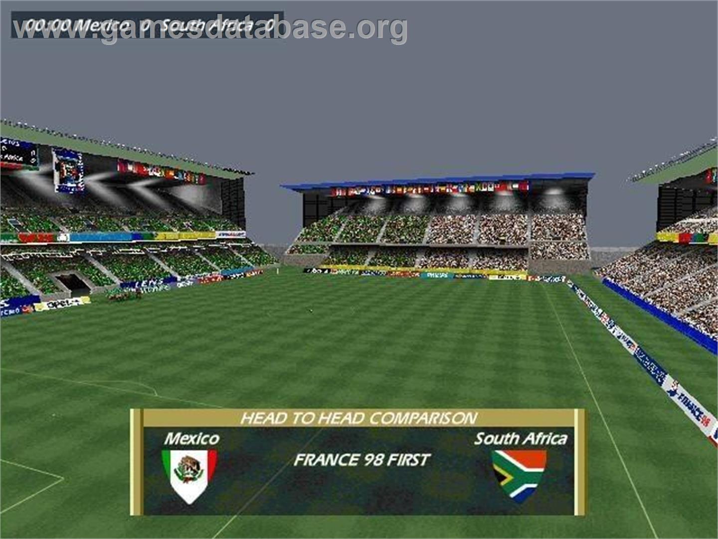 World Cup 98 - Microsoft Windows - Artwork - In Game