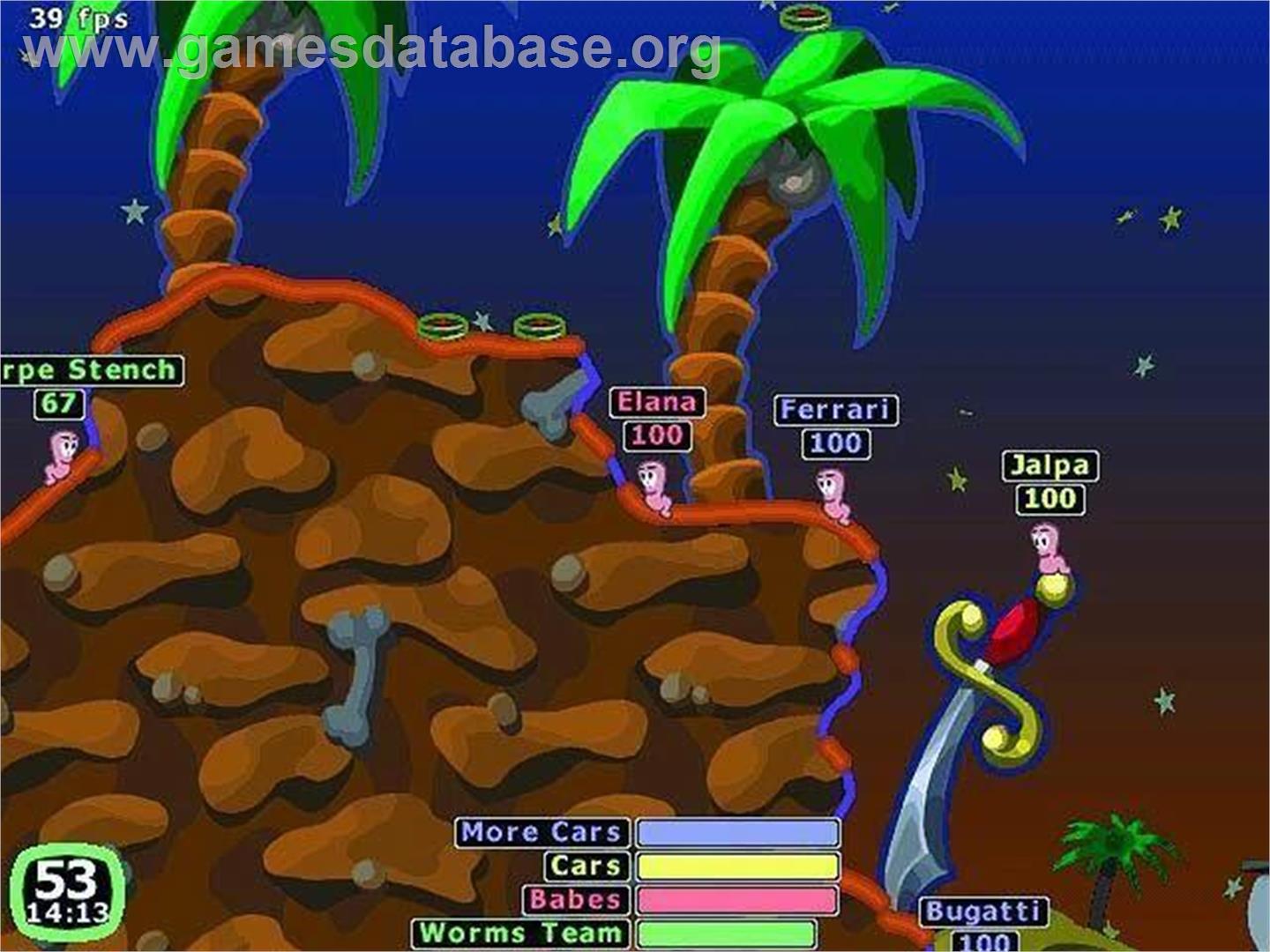 Worms 2 - Microsoft Windows - Artwork - In Game