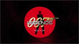 Title screen of 007 - Legends on the Microsoft Windows.